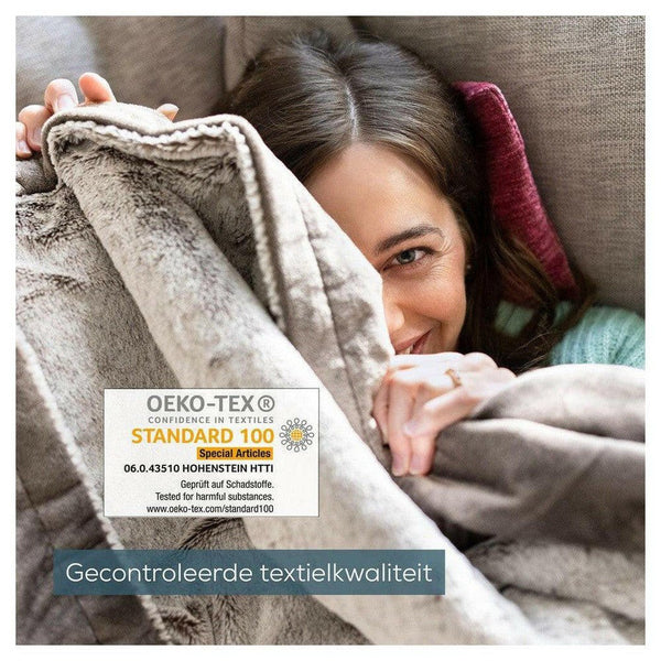 Beurer HD 150 XXL Nordic Elektrisch deken 200x150 cm Taupe-Warmtedeken-BEUHK150NC-Shopvoorgezondheid
