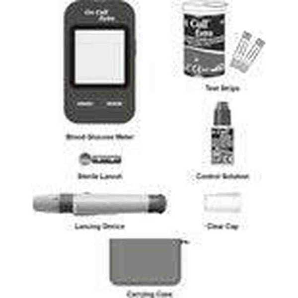 On Call Extra - Swiss Point of Care glucosemeter startpakket -Glucosemeter -- On Call -Shopvoorgezondheid