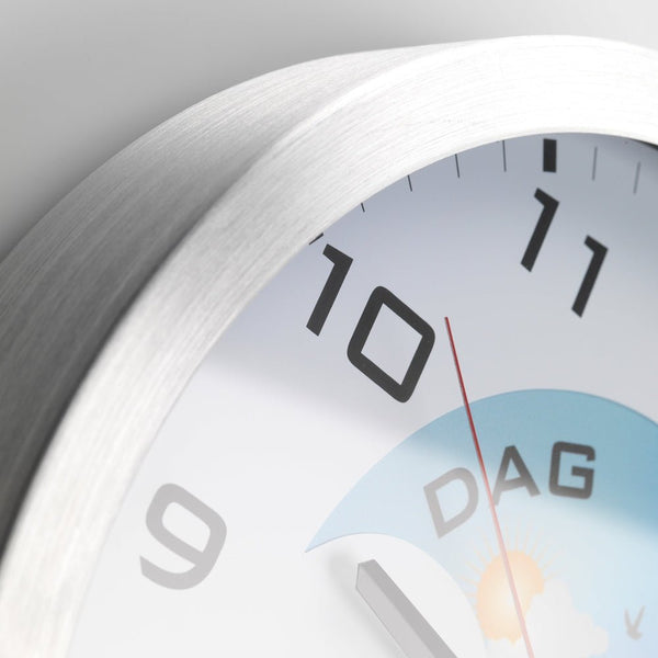 Fysic FK150 Analoge Dementieklok met dag en nacht aanduiding Fysic Klok Shopvoorgezondheid