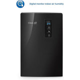 Clean Air Optima CA-703 zwarte luchtontvochtiger met glanzende afwerking en display