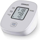 Omron M2 basic bovenarmbloeddrukmeter met groot scherm en Intelli sense technologie