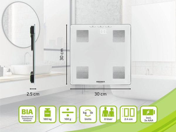 Soehnle Shape Sense Connect Lite personenweegschaal