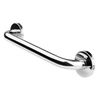 SecuCare RVS wandbeugel 25mm glanzend gebogen metalen afwerking