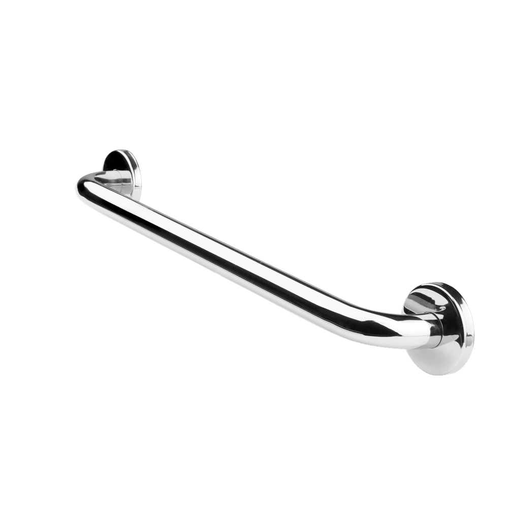 SecuCare chroom wandbeugel 25mm glad gebogen moderne vormgeving