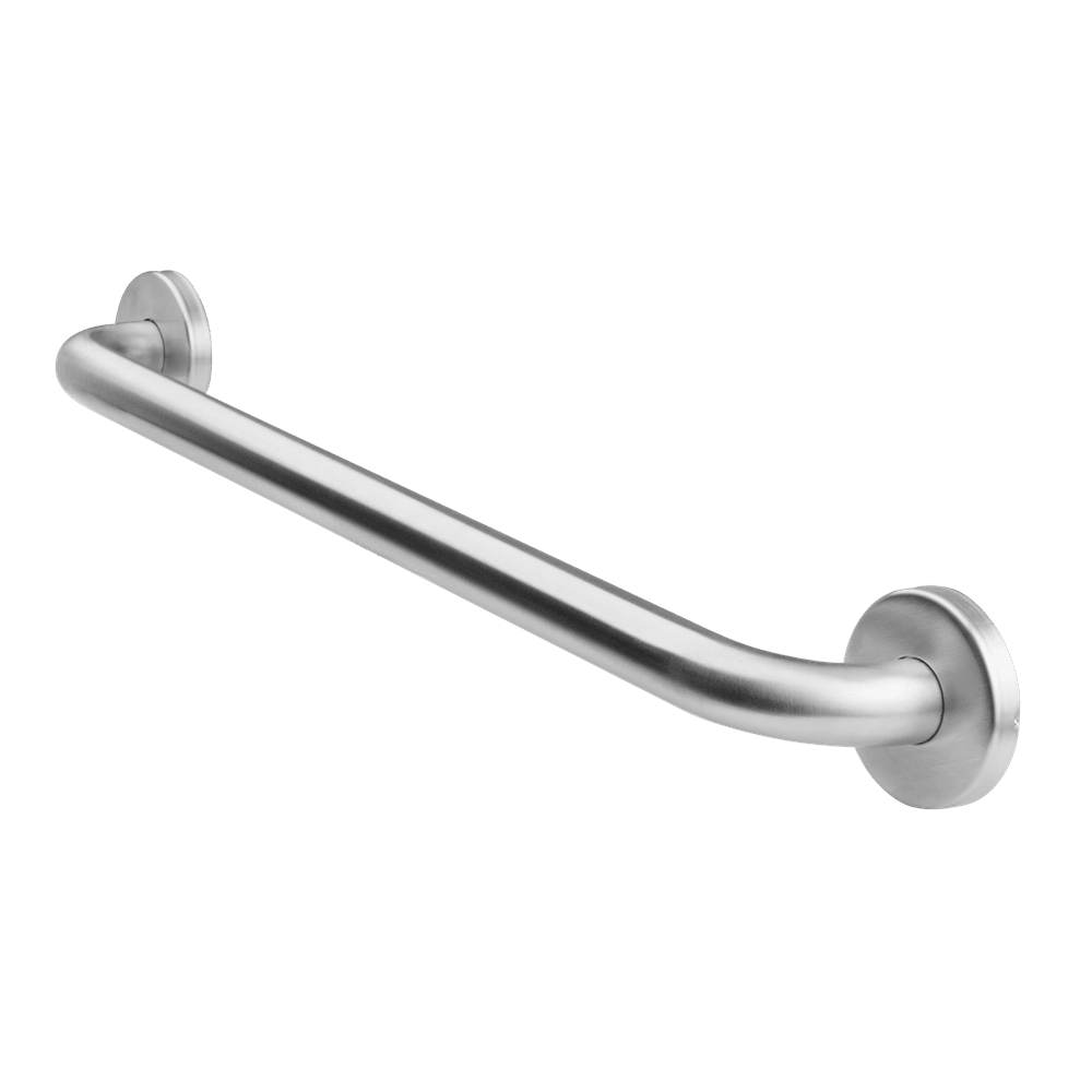 SecuCare stevige wandbeugel RVS 25mm mat zilver binnen en buiten