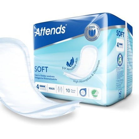 Attends Soft Maxi inlegger hoog absorptievermogen en discretie in verpakking