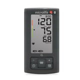Zwarte Microlife BP A6 BT AFIB bloeddrukmeter met start-stop knop