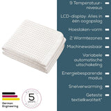 Beurer UB 101 onderdeken met 9 niveaus, snelverwarming en 5 jaar garantie