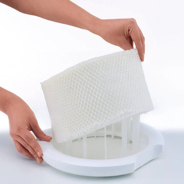 Boneco A7018 evaporatormat in witte basis van luchtbevochtiger