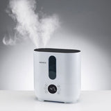 Boneco U350 witte ultrasone luchtbevochtiger met digitale display en neveluitstoot