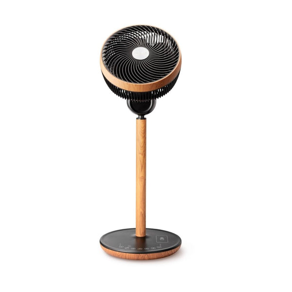Voorzijde Clean Air Optima ventilator met zichtbare spiraalvormige binnenkant