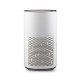 Clean Air Optima CA-505 witte cilindrische luchtreiniger met grijze accenten