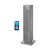 Clean Air Optima grijze smart ventilatorkachel met WiFi app besturing en Google Play badge