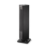 Clean Air Optima ventilatorkachel zwart schuine hoek weergave met horizontale gaten