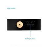Clean Air Optima aroma diffuser zwart close-up soft-tip knoppen en timer