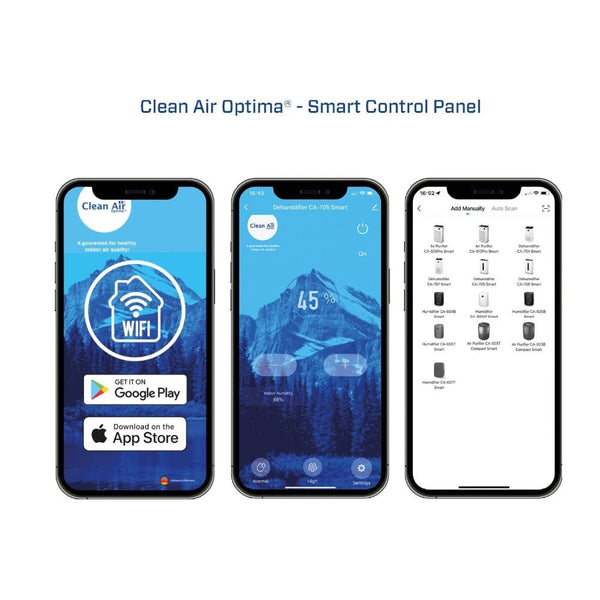 Clean Air Optima CA-705 Smart Luchtontvochtiger