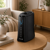 Clean Air Optima CA-603 zwarte luchtbevochtiger met ionisator en LCD-display