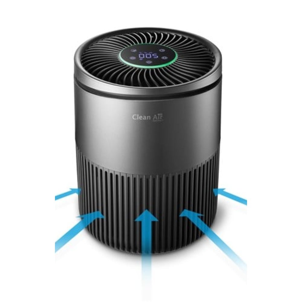 Clean Air Optima CA-503 luchtstroom en digitale weergave