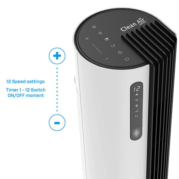 Clean Air Optima CA-407W Smart torenventilator 12 standen