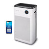 Clean Air Optima - CA-509Pro Smart - intelligente HEPA UV ionisator luchtreiniger - voor 90 m² - voorkant met app - Shopvoorgezondheid