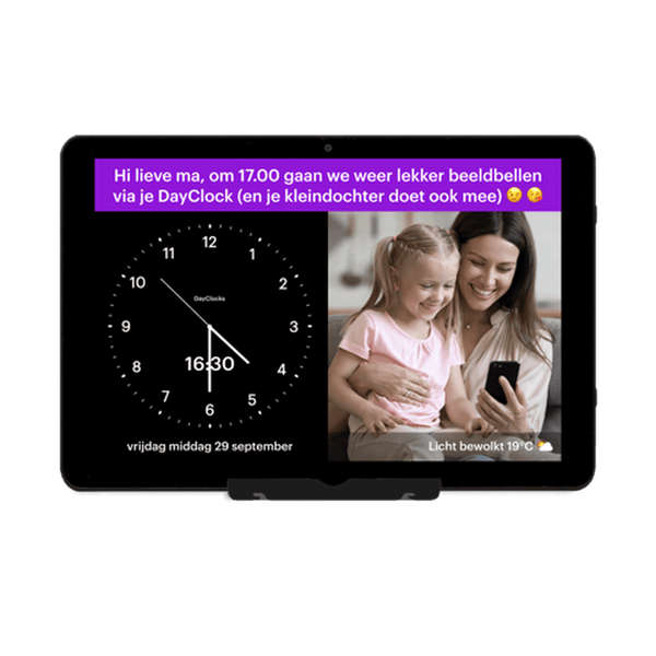 DayClock Generations 10 dementieklok -Klok -- DayClock -Shopvoorgezondheid