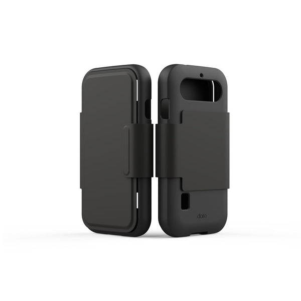 Doro Wallet case Leva X10 voor- en achterkant