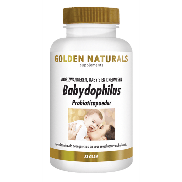 Golden Naturals Babydophilus probioticapoeder - 83 gram-GN453 - Shopvoorgezondheid