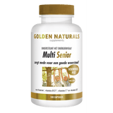 Golden Naturals Multi Senior multivitamine voor senioren in 180 vega capsules