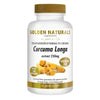 Golden Naturals Curcuma Longa supplementen 180 capsules met geelwortel en Bioperine in witte fles
