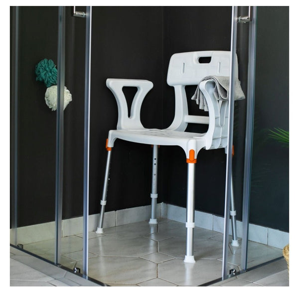 King douchestoel in douchecabine