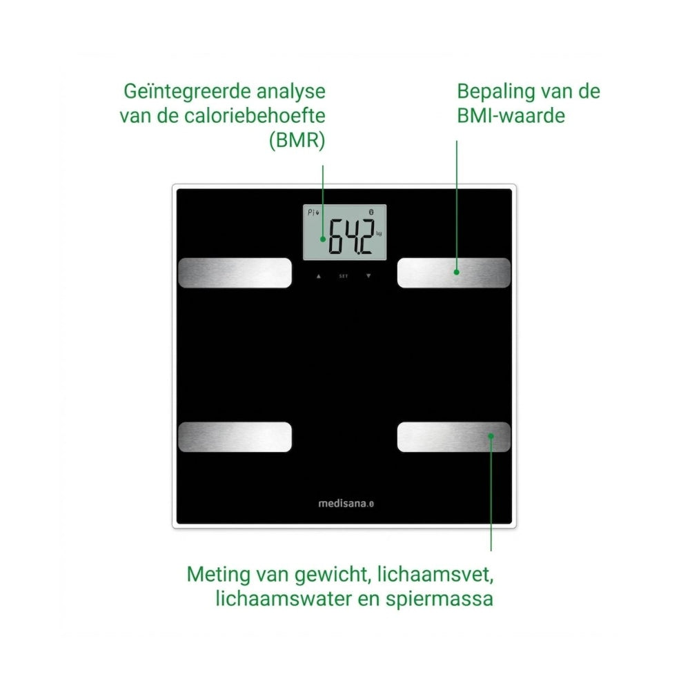 Medisana BS A41 Connect lichaamsanalyse-weegschaal