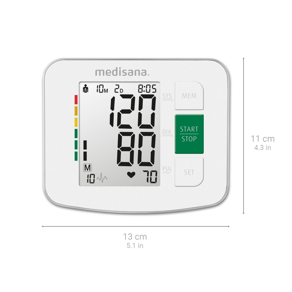 Medisana BU 512 witte bovenarm bloeddrukmeter voor thuisgebruik