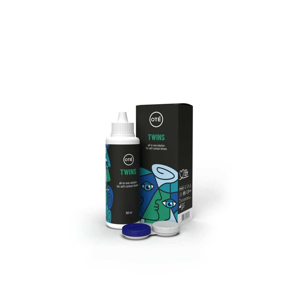Oté Twins lenzenvloeistof 100 ml inclusief lenshouder