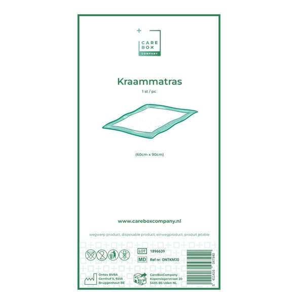 CareBoxCompany Kraammatras 90x60 cm
