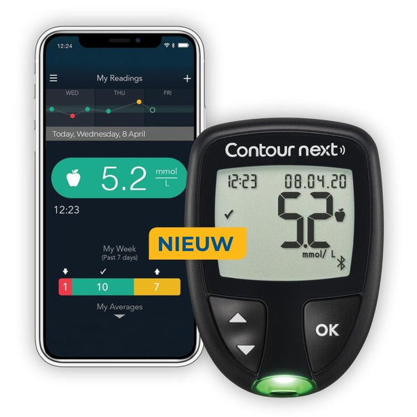 contour-next-glucosemeter met gratis app - nieuw - Shopvoorgezondheid