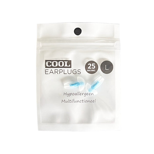 Cool-earplugs oordopjes 25 dB - Blauw