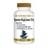 Golden Naturals Magnesium Bisglycinaat 250 mg capsules in witte fles met gouden dop voor zenuwstelsel en geestelijke balans