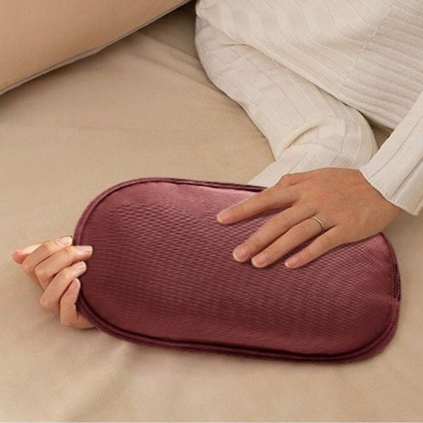 Terraillon - Elektrische warmwaterkruik Velvet- kruik in de handen - Shopvoorgezondheid