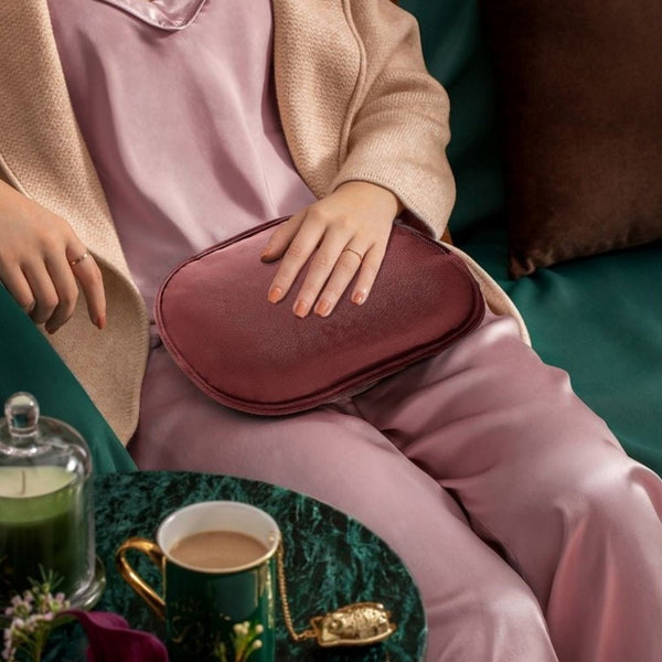 Terraillion Elektrische kruikVelvet -gebruik vrouw - Shopvoorgezondheid