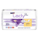 Seni Lady Slim MINI incontinentieverband verpakking 20 stuks met hoge absorptie en latexvrij
