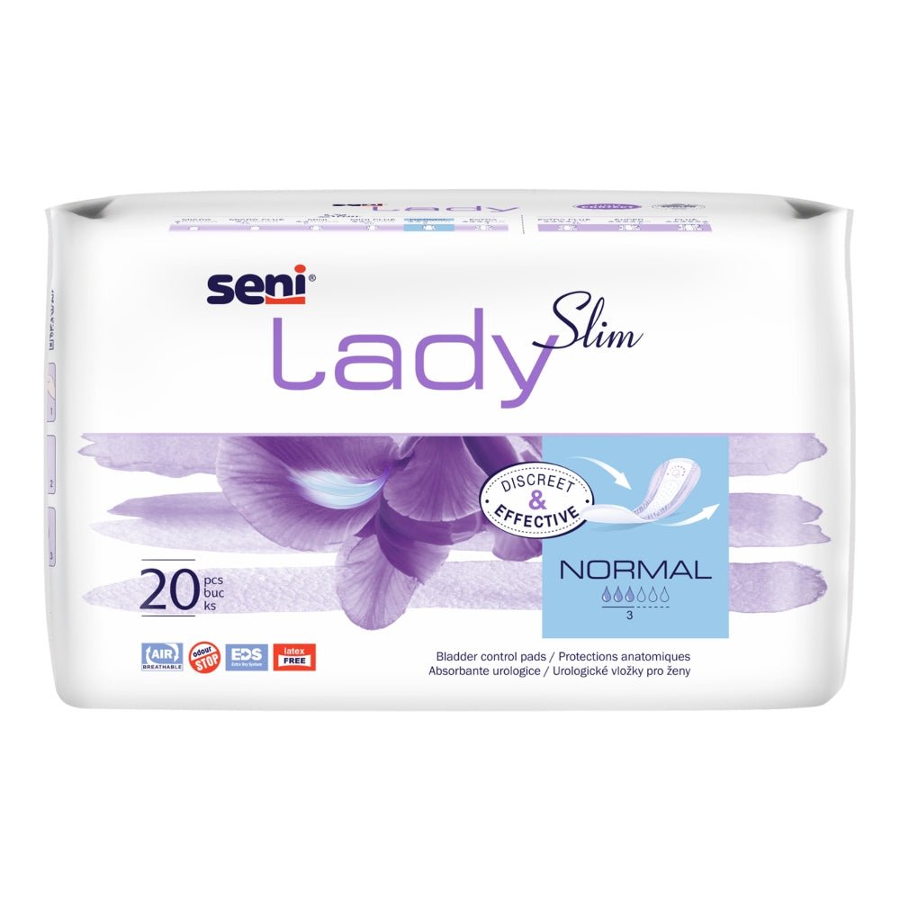 Seni Lady Slim NORMAL incontinentieverband verpakking 20 stuks voor lichte tot matige incontinentie