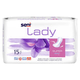 Seni Lady SUPER incontinentieverband verpakking 15 stuks voor zware incontinentie met geurneutralisatie