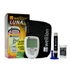 Wellion Luna Trio 3-In-1meter - Glucose, Cholesterol En Urinezuur Meter - Inhoud startpakket witte meter - Shopvoorgezondheid