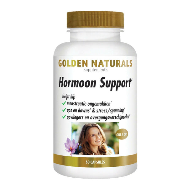 Golden Naturals Hormoon Support -60 capsules verpakking - GOL64443 - Shopvoorgezondheid