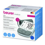Beurer BM 53 verpakkingsdoos met AFib-detectie en premium manchet kenmerken