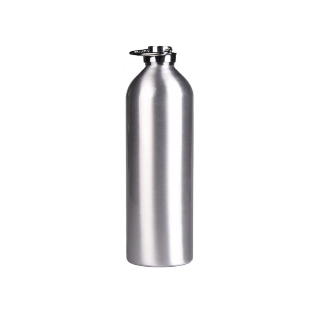 Tryco aluminium bedkruik zilver gesloten dop