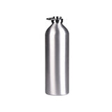 Tryco aluminium bedkruik zilver gesloten dop