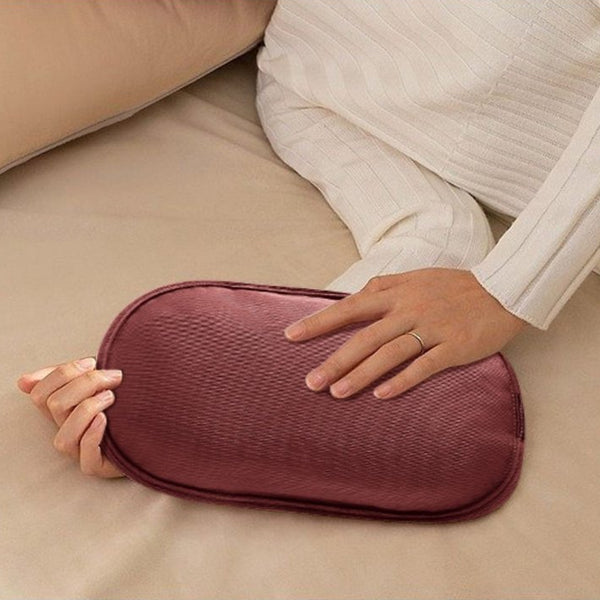 Elektrische kruik gebruik handen