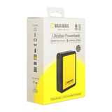 Verpakking Waka Waka Ultrafast Powerbank 20.000mAh 65W wit geel