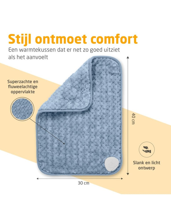 Warmtekussen afmetingen